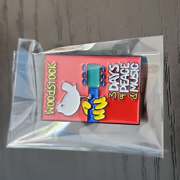 Woodstock Enamel Pin - Picture 3 of 4